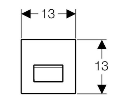 Кнопка смыва Geberit Sigma 50 116.016.11.1 белая