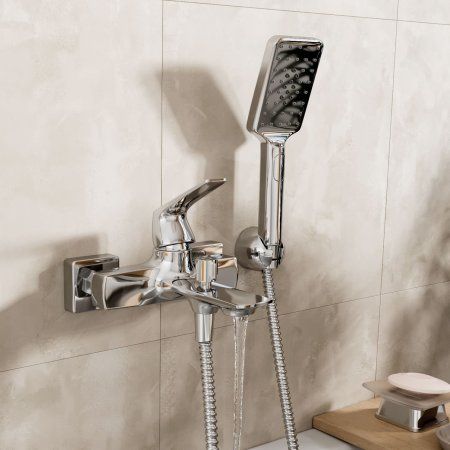 Смеситель для ванны WasserKRAFT Neime 1900 1901 хром