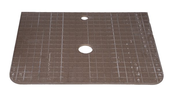 Столешница керамогранит под тумбу Style Line "Атлантика 60" MI03 СС-00002232, цвет бежевый тёмный