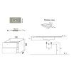Тумба с раковиной Inda Piccadilly INDA Piccadilly 100RC Rovere Castagno/Kona
