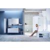 Шкаф-пенал Geberit Acanto 500.638.JL.2 173 с ящиком для лекарств, песчаное стекло/песчаный матовый