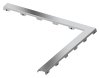 Решетка Tece TECEdrainline Steel II 611282 120х120 угловая, нержавеющая сталь глянцевая