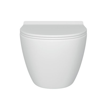 Унитаз подвесной Teymi Lina Pro безободковый, сиденье микролифт T40106