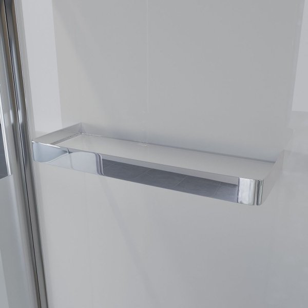 Душевая кабина Niagara Ultra 120x80x220 стекло прозрачное с матовой полосой/профиль хром