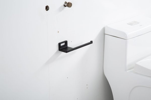 Держатель туалетной бумаги Gappo G3SB08LQ03IB-2XO6, черный матовый