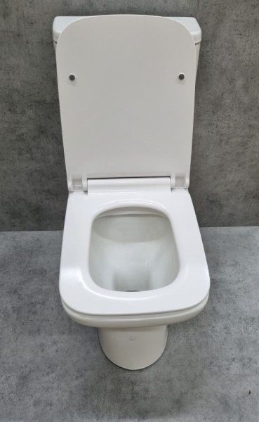 Унитаз напольный Ceramalux WK-9125, белый глянец