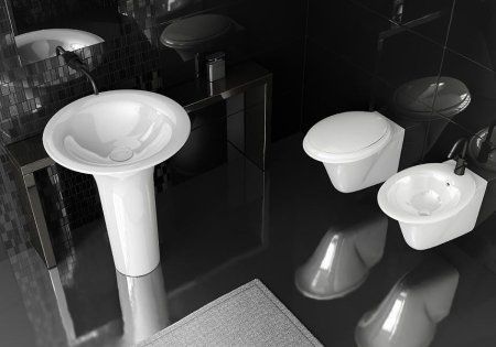 Чаша для унитаза подвесного Hatria Sculture YXKN01