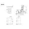 Унитаз-компакт Villeroy & Boch Subway 661010R1 альпийский белый CeramicPlus