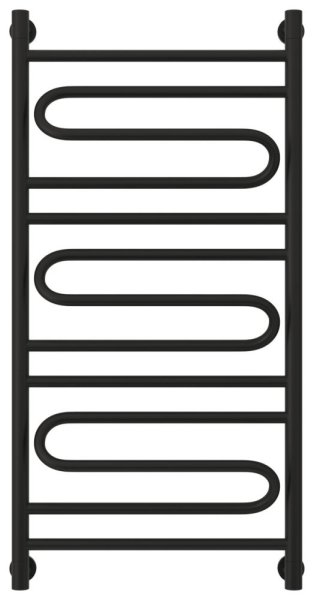 Полотенцесушитель водяной Сунержа Элегия+ 31-0205-1050 1000x500 черный матовый