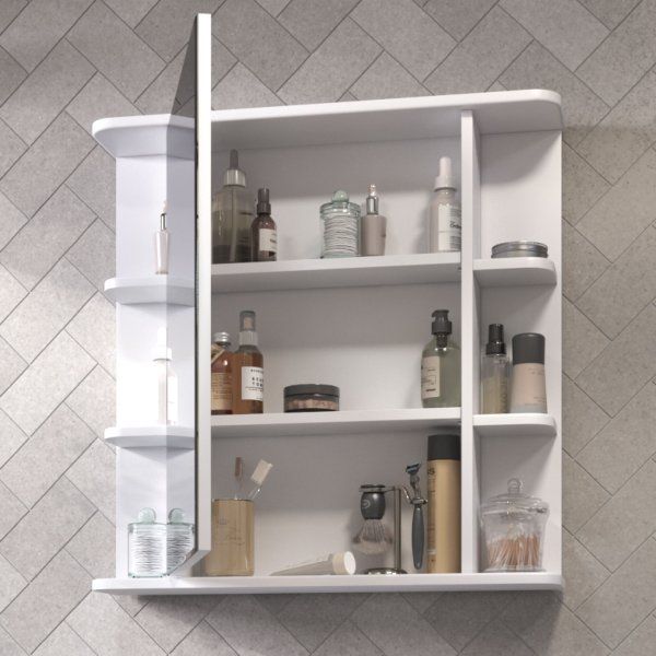 Шкаф VIGO навесной Nova 700 с зеркалом (zsh.NOV.70)