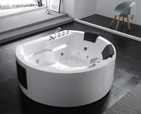 Акриловая ванна Gemy G9063 K с гидромассажем