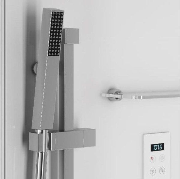 Душевая кабина Jacuzzi Bali BAL12230120 120х80 хром/белый