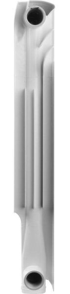 Радиатор алюминиевый AZARIO AL500/80 10 секций, белый (AL500/80/10)