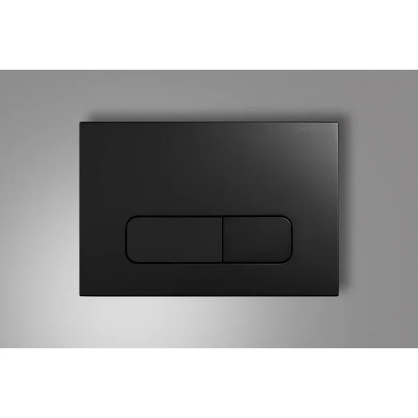 Кнопка смыва Charus Elegia FP.320.DW.01 для инсталляции, черный матовый