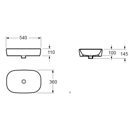 Раковина Ceramica Nova Loft 815410  54