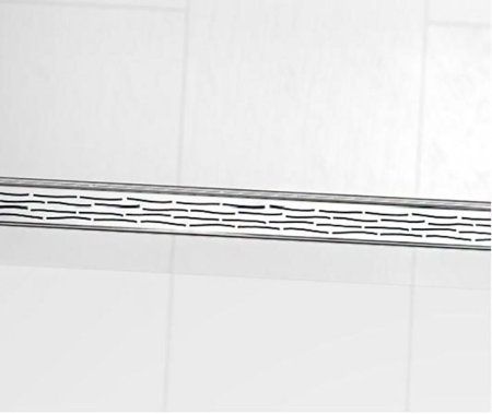 Решетка Tece TECEdrainline Organic 601261 120 нержавеющая сталь матовая