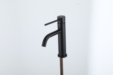 Смеситель для раковины Frap F10807-6, однорычажный, черный