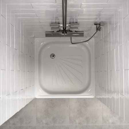 Душевой поддон Teymi Helmi 70х70х15, сталь T100104