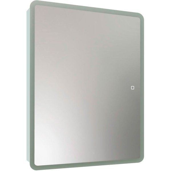Зеркало-шкаф MIXLINE "Сканди" 500*800 (ШВ) универсал., сенсорный выкл., светодиодная подсветка (553163)