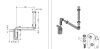 Сифон для раковины Duravit 0050730000