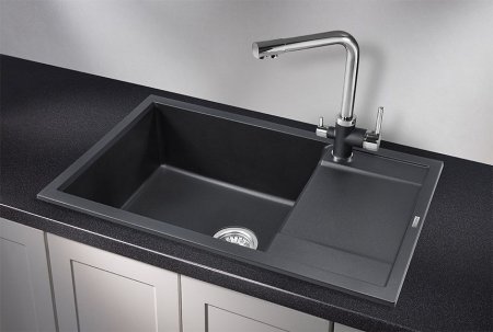 Кухонная мойка Granula 7805, ЧЁРНЫЙ