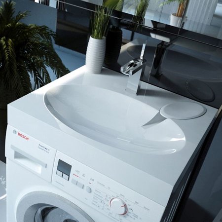 Умывальник "Комфорт-60" (Andrea) над стиральной машиной (535428)