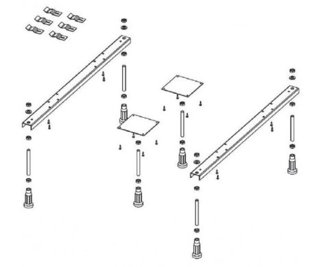 Ножки для поддона Riho POOTSET67