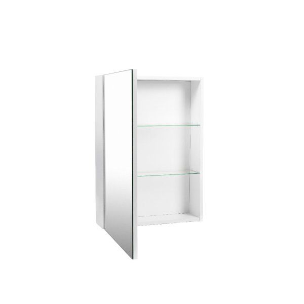 Зеркальный шкаф VIANT "Куба" 60 правый/левый без света 160х600х700 (VKUB60-ZSH)