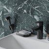 Смеситель для раковины Paini Viva Style с гигиеническим душем, черный P4YO205/574