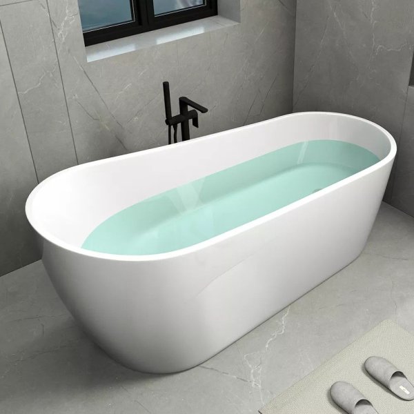 Акриловая ванна Cerutti SPA Viva CT9127 170x75 отдельностоящая