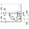 Унитаз подвесной Duravit  Vero Air 2525590000