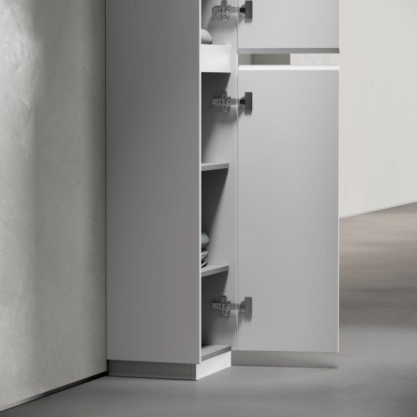 Шкаф-пенал SANCOS Libra Floor напольный, белый глянец, 350х300х1870 мм,   PLB35FW