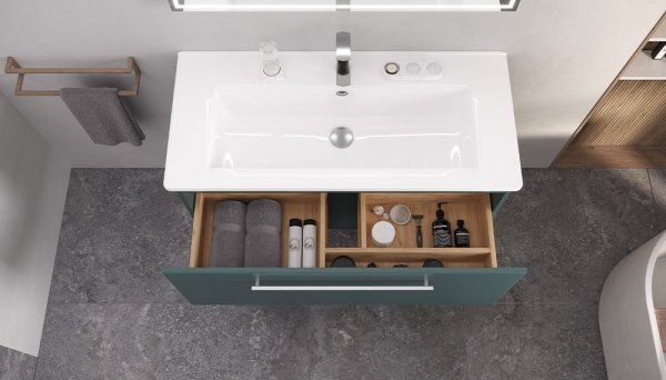 Тумба Velvex подвесная Posse 105, верде (tp.POS.OSK.105.1Y верде)