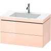 Мебель для ванной Duravit L-Cube LC6927O1010 80 два ящика, абрикос жемчужный
