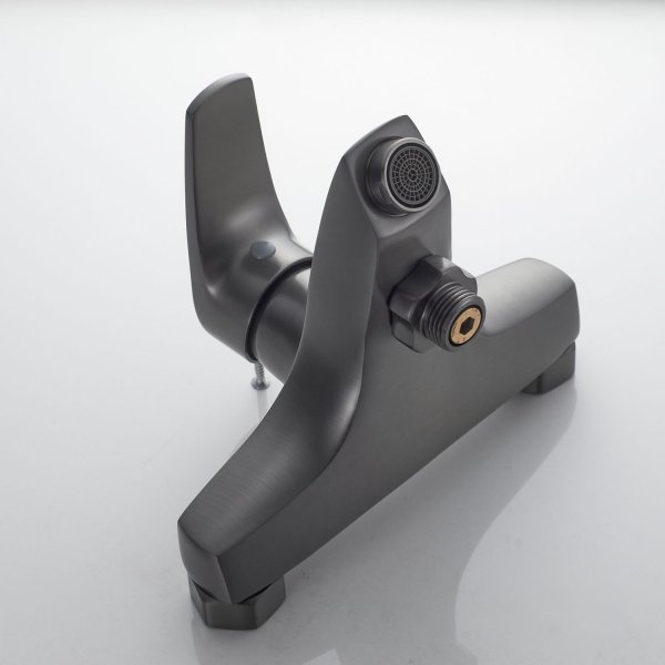 Смеситель для ванны Shevanik S5MZ00DR2TTY, Оружейная сталь