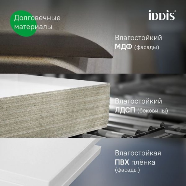 Тумба подвесная, с нишей, 80 см, белый, Zodiac X, IDDIS, ZDX80WNi95 подходит умыв. 4078000i28