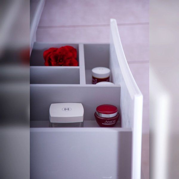 Комплект мебели для ванной Бриклаер ВЕГА 70, белый