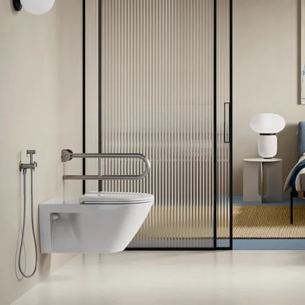 Унитаз подвесной Catalano Comfort 0911700001 безободковый, торнадо, белый глянец