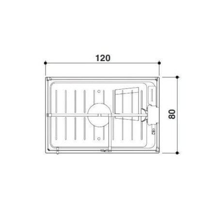 Вставка для душевого поддона Jacuzzi Play 6505-260A белая