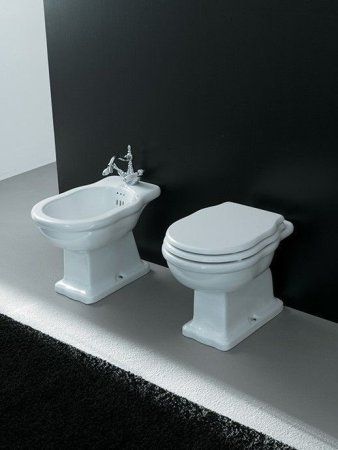 Унитаз приставной ArtCeram Hermitage HEV002 01;00 белый глянцевый