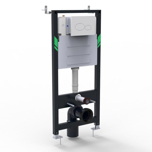 Инсталляция B&W WI -0900 для подвесных унитазов (1095х545х96)