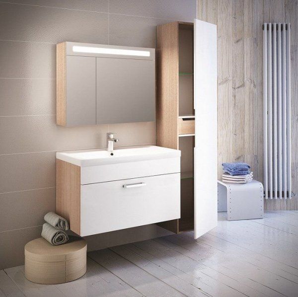 Шкаф-зеркало IDDIS Mirro MIKZR8IU0NDD2iFI99GL дерево