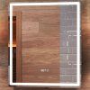 Зеркало Vigo Geometry Comfort 60 с подсветкой и часами