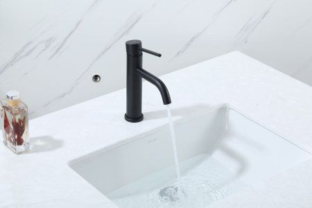 Смеситель для раковины Frap F10807-6, однорычажный, черный