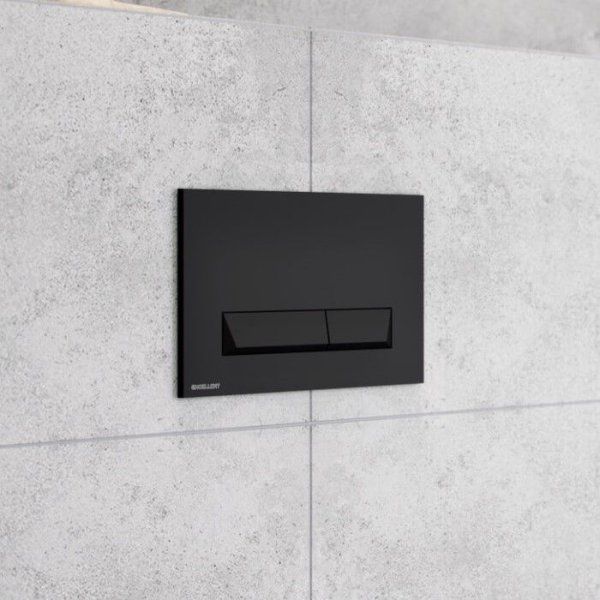 Кнопка смыва Excellent Platto INEX.PL230.150.BL черный