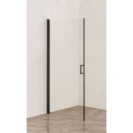 Душевая дверь Orange E05-100TB 100, прозрачное стекло, черный