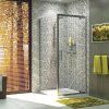 Душевой уголок WasserKRAFT 48P20 профиль хром, стекло прозрачное