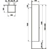 Шкаф-пенал Laufen Palace 4.0202.2.075.463.R 35 R белый матовый