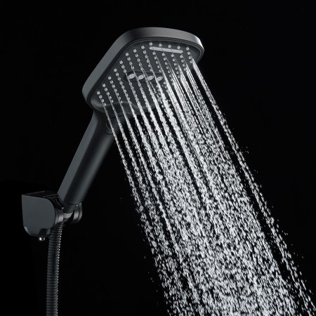 Смеситель для ванны однорычажный  Shevanik S4112H, Черный