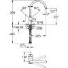 Смеситель Grohe Minta 32917A00 графит